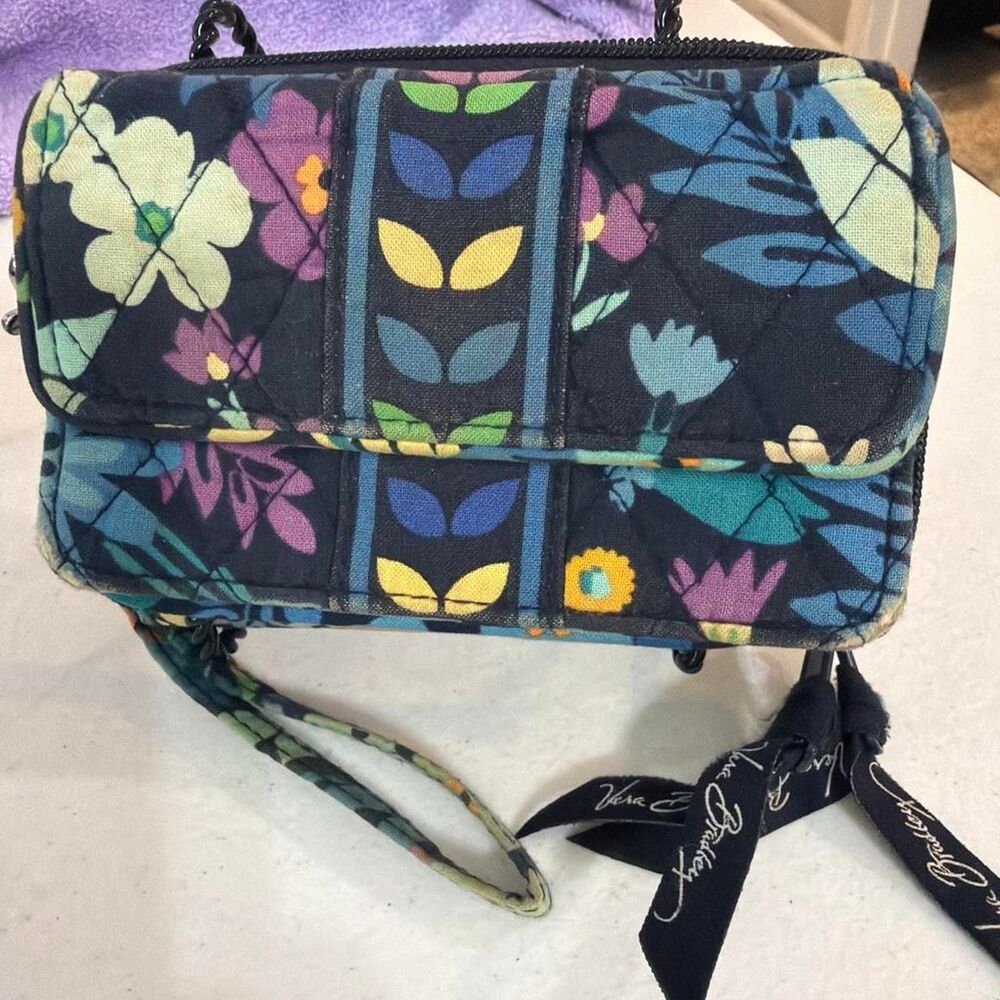 Vera Bradley Midnight Blues Wristlet Wallet